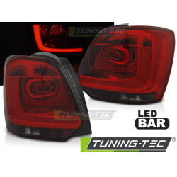 LED BAR ЗАДНИ СВЕТЛИНИ ЧЕРВЕНИ ТЪМНИ за VW POLO 09-14