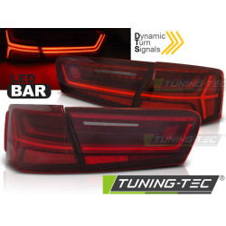 LED BAR Задни стопове RED WHITE SEQ за AUDI A6 C7 11-14 LIMOUSINE