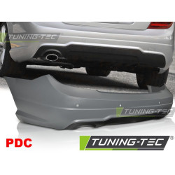 TUNING-TEC задна броня (Sport) за MERCEDES W204 11-14 COUPE / LIMOUSINE (за парктроник)