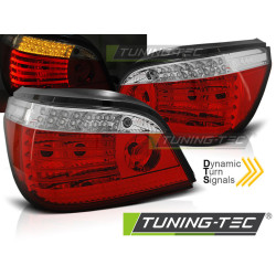 TUNING-TEC LED стопове (SEQ) за BMW E60 LCI 03.07-12.09, червено-бял