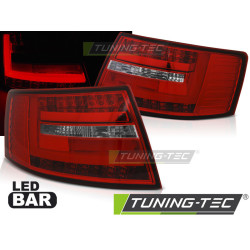 LED BAR Задни стопове RED WHIE за AUDI A6 C6 SEDAN 04.04-08 7-PIN