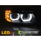 Осветление TUNING-TEC фарове (Ангелски очи, DRL) за XENON BMW E90/E91 09-11, черен | race-shop.bg