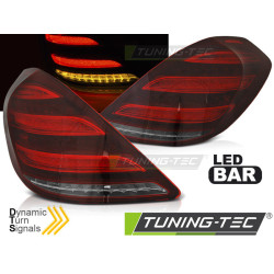 TUNING-TEC LED стопове (LED Bar, SEQ) за WHIE MERCEDES S-KLASA W222 13-17 (без хомологация), червен