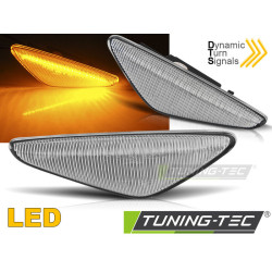 СТРАНИЧНИ МИГАЧИ WHITE LED SEQ за BMW X5 E70 / X6 E71 / X3 F25