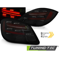 TUNING-TEC LED стопове (LED Bar, SEQ) за PORSCHE BOXSTER / CAYMAN 987 09-12, черно-опушен