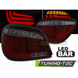 LED BAR Задни стопове RED SMOKE за BMW E60 LCI 07-10