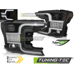 ФАРОВЕ TUBE LIGHT ЧЕРНИ за FORD F150 MK13 17-20