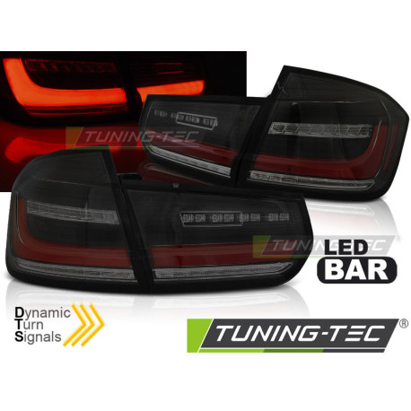 Осветление TUNING-TEC LED стопове (LED Bar, SEQ) за BMW F30 11-18, черно-опушен | race-shop.bg