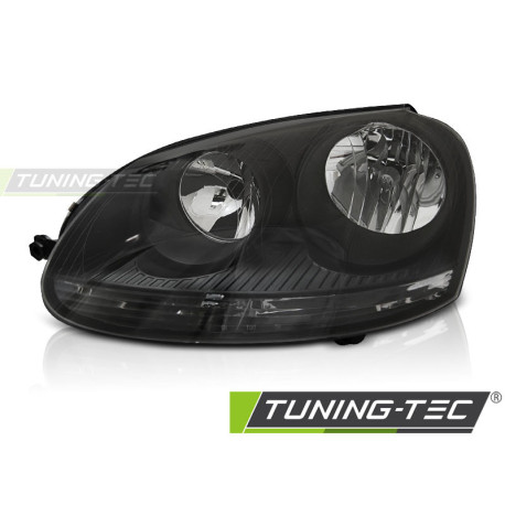 Осветление TUNING-TEC фар за VW GOLF 5 10.03-09 (H7, TYC), черен, ляв | race-shop.bg