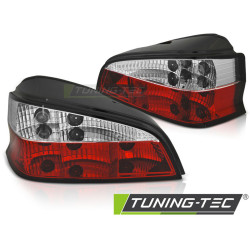 TUNING-TEC стопове за PEUGEOT 106 96-03, червено-бял