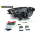 Осветление TUNING-TEC фарове (Tube Light, SEQ) за VW SCIROCCO 08-04.14 (H7/H1), черен | race-shop.bg