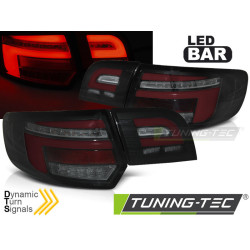 TUNING-TEC LED стопове (LED Bar, SEQ) за AUDI A3 8P 5D 03-08, черен, червен