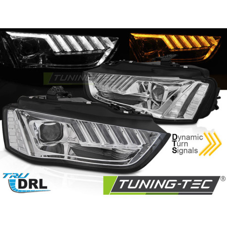 Осветление TUNING-TEC фарове (SEQ) за AUDI A4 B8 12-15, хром | race-shop.bg
