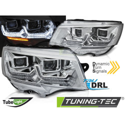 TUNING-TEC фарове (Tube Light, DRL, SEQ) за VW T6.1 20 (H7), хром