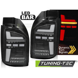 TUNING-TEC LED стопове (LED Bar, SEQ) за VW T6.1 20 (за фабрични халогенни), черен, V2