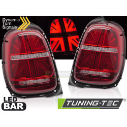 TUNING-TEC LED стопове (SEQ) за MINI COOPER F55 F56 F57 14-17 6- PIN, червено-бял