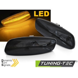 СТРАНИЧНИ МИГАЧИ В ОГЛЕДАЛОТО SMOKE LED SEQ за PEUGEOT 207 308 3008 5008 CITROEN C3 C4 C5