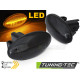 RACES странични мигачи (SEQ) за PEUGEOT 107 206 307 CITROEN C1 C2 C3 C4, опушен