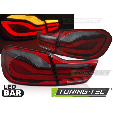 Осветление TUNING-TEC LED стопове (LED Bar) за BMW F32/ F33/ F36 13-16, червено-опушен | race-shop.bg