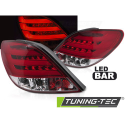 TUNING-TEC LED стопове (LED Bar) за PEUGEOT 207 3D/5D 05.06-06.09 (HATCHBACK), червено-бял