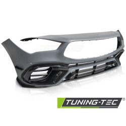TUNING-TEC предна броня (Sport) за MERCEDES CLA W118 19 (за парктроник), черен