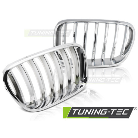 Бодикит и визуални аксесоари TUNING-TEC решетка за BMW X3 F25 10-07.14, хром | race-shop.bg
