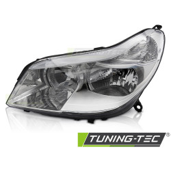 TUNING-TEC фар за CITROEN C5 04-08 (H7/H1, TYC), хром, ляв