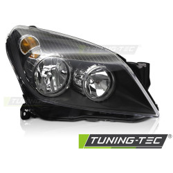 TUNING-TEC фар за OPEL ASTRA H 04-10 (H7/H1, TYC), черен, десен