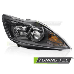 TUNING-TEC фар за FORD FOCUS MK2 08-10 (H7/H1, TYC), черен, десен