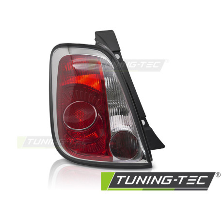 Осветление TUNING-TEC стоп за FIAT 500 07-15 (TYC), ляв | race-shop.bg