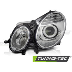 HEADLIGHTS CHROME LEFT SIDE TYC fits MERCEDES W211 06-09