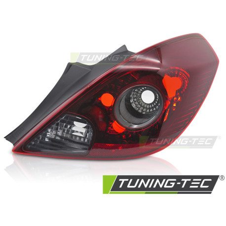 Осветление TUNING-TEC стоп (Sport) за OPEL CORSA D 06-11 3D (TYC), червено-опушен, десен | race-shop.bg