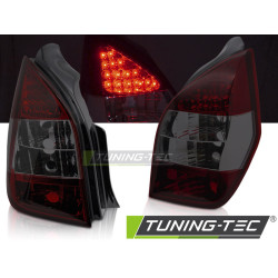 TUNING-TEC LED стопове за CITROEN C2 11.03-10 (без хомологация), червено-опушен