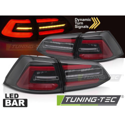 TUNING-TEC LED стопове (SEQ) за W/ VW GOLF 7 13-17 SW (VARIANT), черен, червен