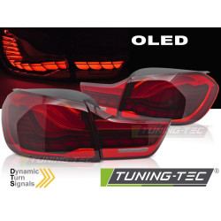 TUNING-TEC LED стопове (OLED, SEQ) за BMW F32 F33 F36 F82 F83 13-21, червен