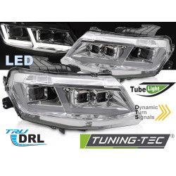 TUNING-TEC LED фарове (Full LED) за CHEVROLET CAMARO 16-18 (LED, без хомологация), хром