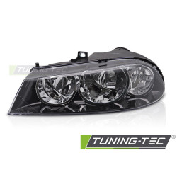TUNING-TEC фар за ALFA ROMEO 156 03-06 (H7/H1, TYC), черен, ляв