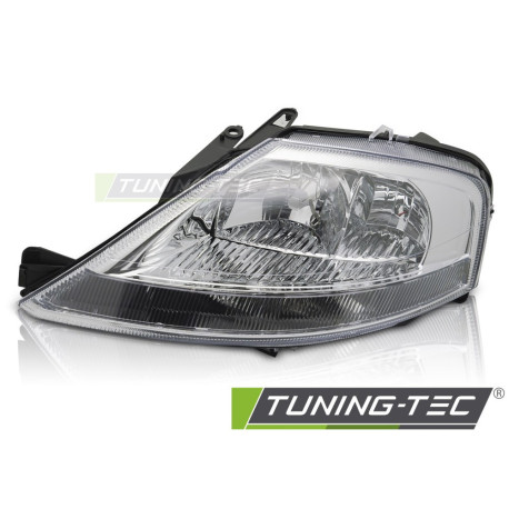 Осветление TUNING-TEC фар за CITROEN C3 03.02-09 (H7/H1, TYC), хром, ляв | race-shop.bg
