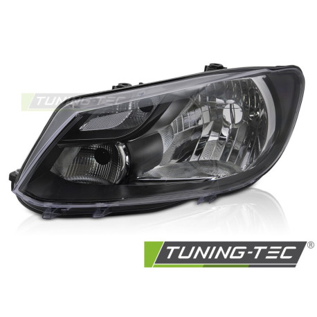 Осветление TUNING-TEC фар за VW CADDY 11-14 (H4, TYC), черен, ляв | race-shop.bg