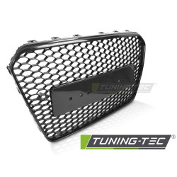 TUNING-TEC решетка (Sport) за AUDI A5 8T 8F 11-16 (за парктроник), гланц черен