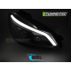Осветление TUNING-TEC фарове (Tube Light, DRL, SEQ) за MERCEDES W204 11-14 (H9), гланц черен | race-shop.bg