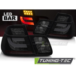 TUNING-TEC LED стопове за BMW E46 98-01 Sedan, черно-опушен