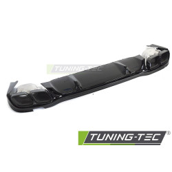TUNING-TEC заден дифузьор (Sport) за MERCEDES W213 / S213 20-23 (ауспух 2+2), гланц черен