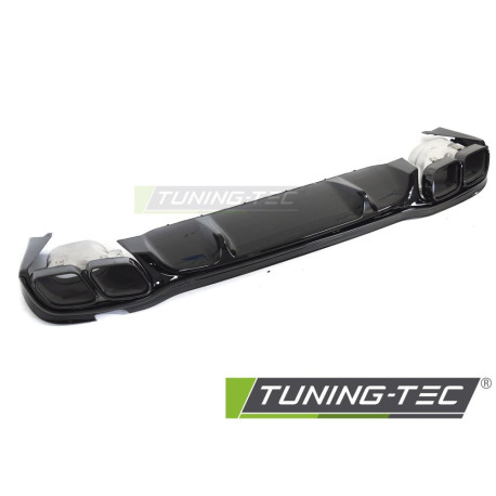 Бодикит и визуални аксесоари TUNING-TEC заден дифузьор (Sport) за MERCEDES W213 / S213 20-23 (ауспух 2+2), гланц черен | race-shop.bg
