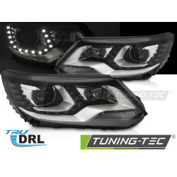 TUNING-TEC фарове (DRL) за VW TIGUAN I 11-15 (H7/H1, без хомологация), черен