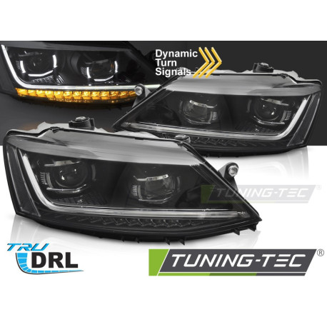 Осветление TUNING-TEC фарове (DRL, SEQ) за VW JETTA VI 11-18 (H7, без хомологация) | race-shop.bg