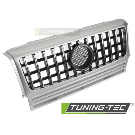 Бодикит и визуални аксесоари TUNING-TEC решетка (Sport) за MERCEDES W463 90-12, сребърен хром | race-shop.bg