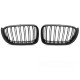 Бодикит и визуални аксесоари TUNING-TEC решетка (Sport Double Bar) за BMW X3 F25 LCI 14-17 / X4 F26 14-18, гланц черен | race-shop.bg