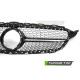 Бодикит и визуални аксесоари TUNING-TEC решетка (Diamond) за MERCEDES W205 18-21 / S205 18-21 / C205 18-23 / A205 18-23, черен хром | race-shop.bg