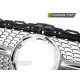 Бодикит и визуални аксесоари TUNING-TEC решетка (Diamond) за MERCEDES W205 18-21 / S205 18-21 / C205 18-23 / A205 18-23, сребърен хром | race-shop.bg
